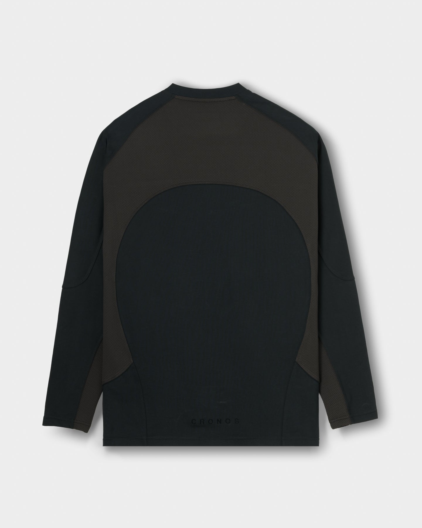 クロノス　ロンT CRONOS WIDE SILHOUETTE L/S TEE【BLACK】