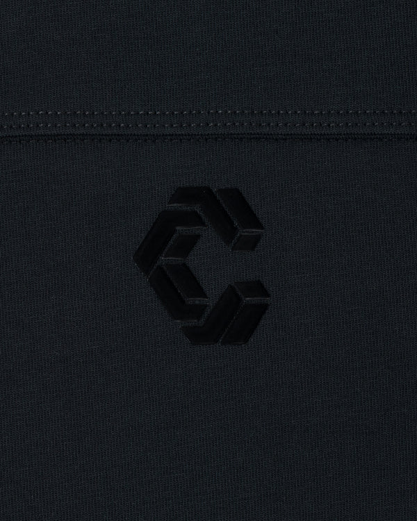 CRONOS WIDE SILHOUETTE L/S TEE【BLACK】