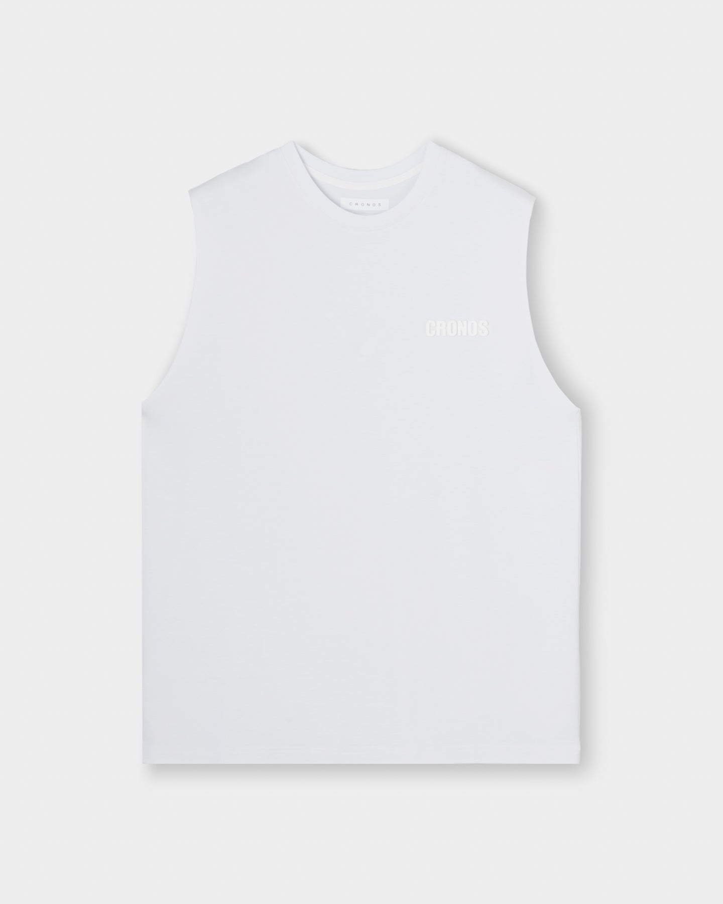 CRONOS EASY FIT SLEEVELESS【WHITE】