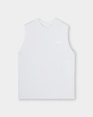 CRONOS EASY FIT SLEEVELESS【WHITE】