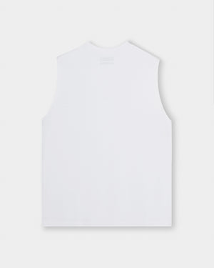 CRONOS EASY FIT SLEEVELESS【WHITE】
