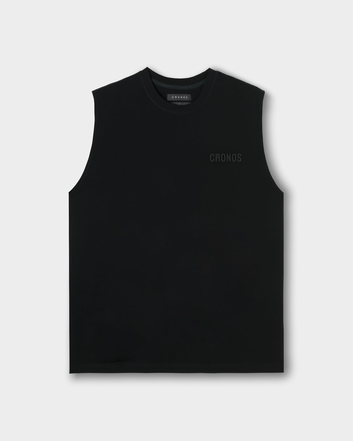 CRONOS EASY FIT SLEEVELESS【BLACK】