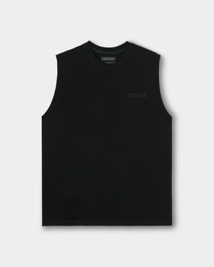 CRONOS EASY FIT SLEEVELESS【BLACK】