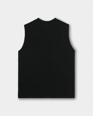 CRONOS EASY FIT SLEEVELESS【BLACK】