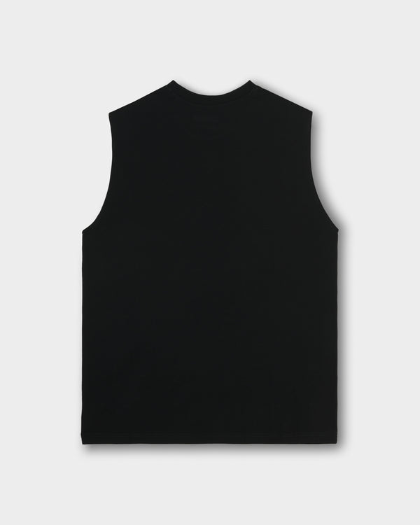 CRONOS EASY FIT SLEEVELESS【BLACK】