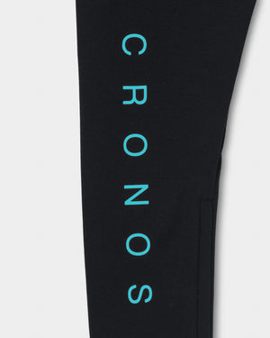 CRONOS HIGH-STRETCH SKINNY PANTS【BLACK×T.BLUE】