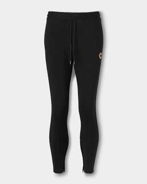 CRONOS HIGH-STRETCH SKINNY PANTS [BLACK×GOLD]
