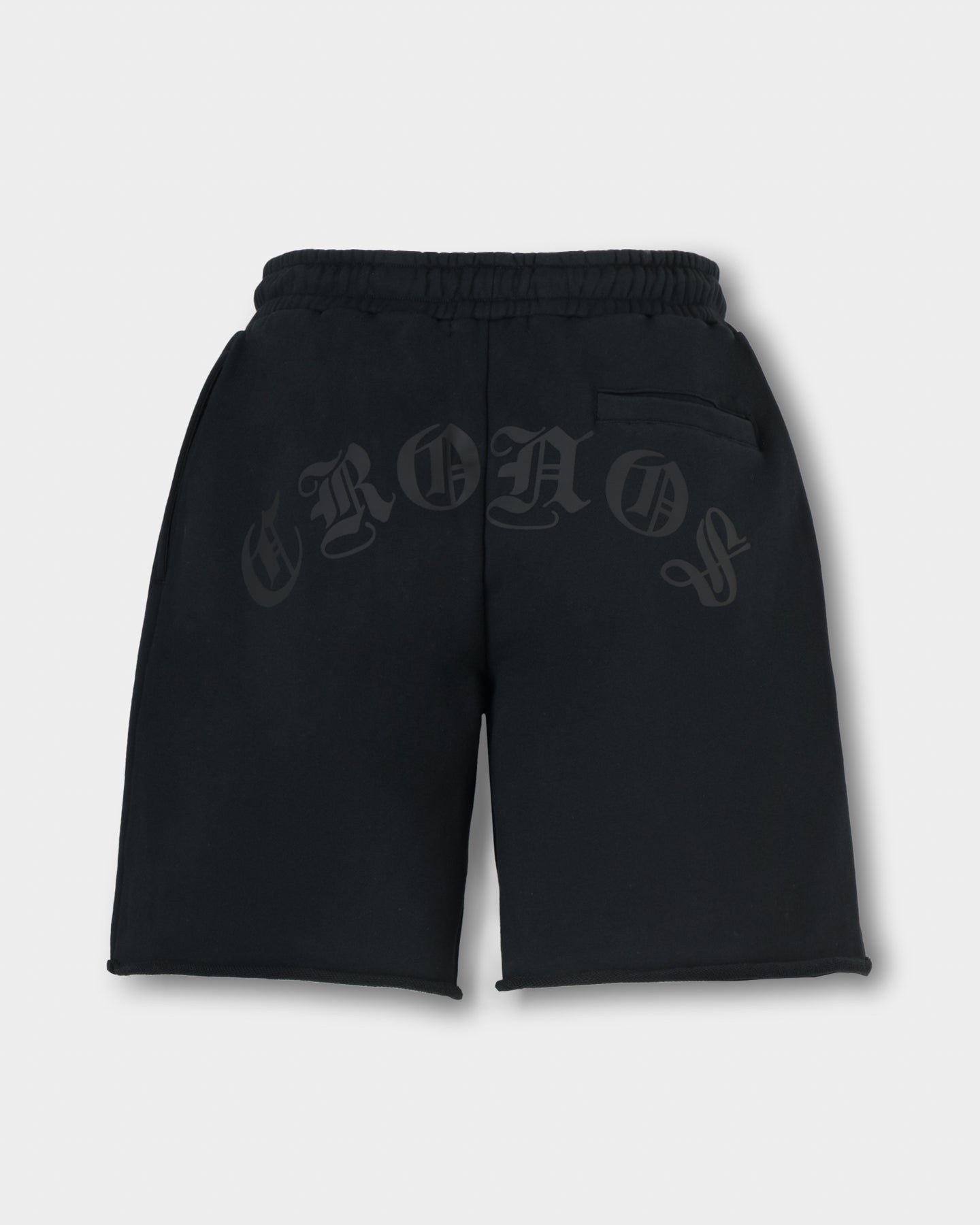 CRONOS BLACKLETTER SHORTS【BLACK】