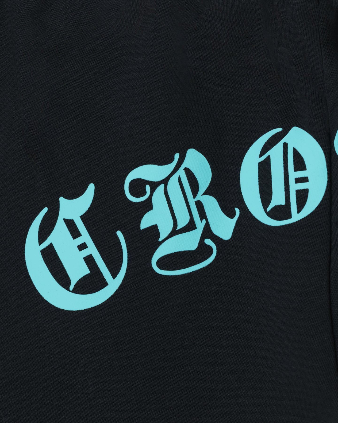 CRONOS BLACKLETTER SHORTS【BLACK×BLUE】 CRONOS BLACKLETTER SHORTS【BLACK×T.BLUE】