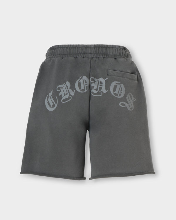 CRONOS BLACKLETTER SHORTS【V BLACK】