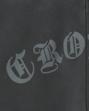 CRONOS BLACKLETTER SHORTS【V BLACK】