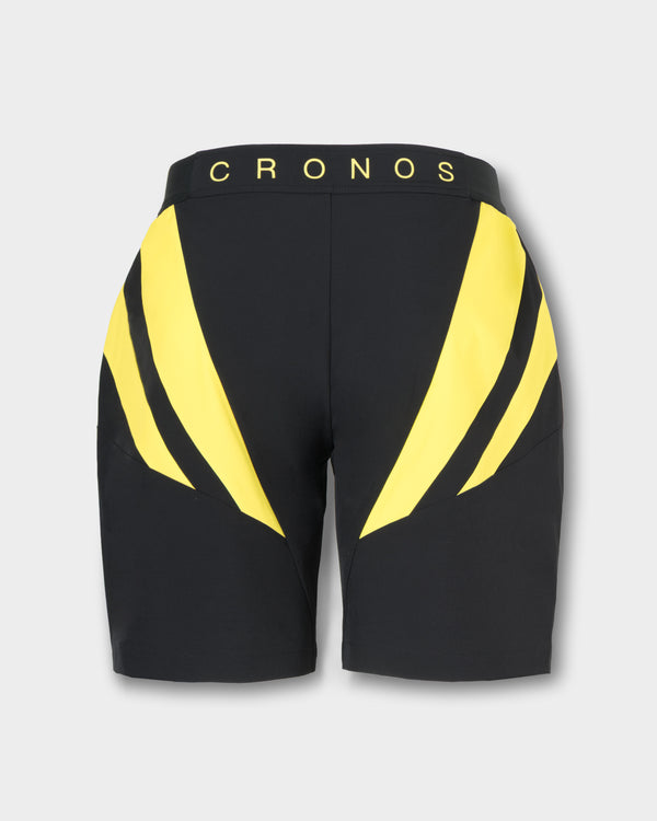 CRONOS QUICK DRY COMPETITION SHORTS【BLACK×YELLOW】