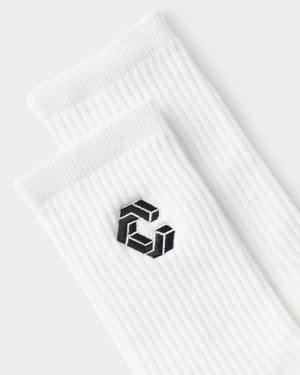 CRONOS DAILY 2PACK SOCKS【WHITE】