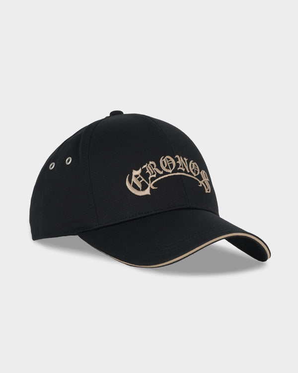 CRONOS BLACKLETTER CAP【GREIGE】