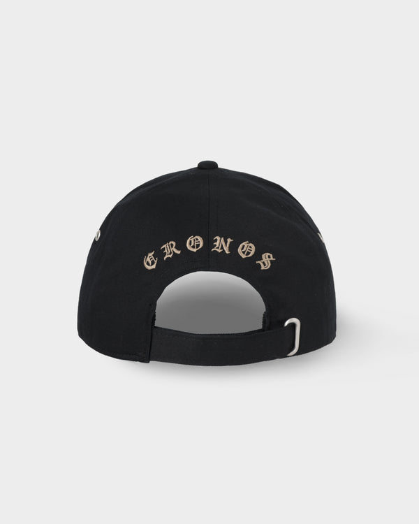 CRONOS BLACKLETTER CAP【GREIGE】