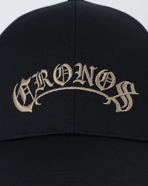 CRONOS BLACKLETTER CAP【GREIGE】