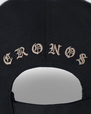 CRONOS BLACKLETTER CAP【GREIGE】