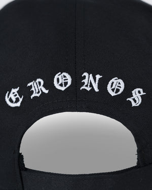 CRONOS BLACKLETTER CAP【WHITE】