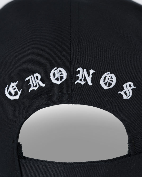 CRONOS BLACKLETTER CAP【WHITE】