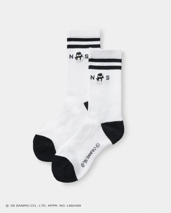 CRONOS×BAD BADTZ-MARU SOCKS 【WHITE】