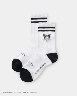 CRONOS × KUROMI SOCKS 【WHITE】