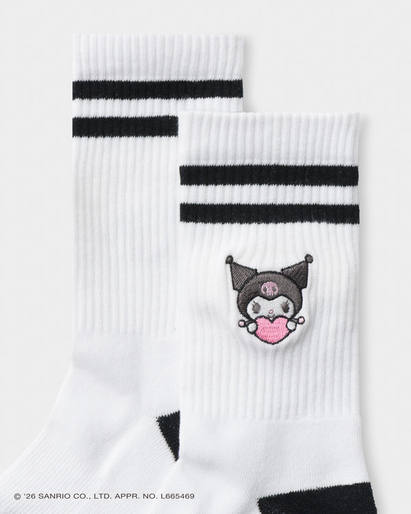 CRONOS × KUROMI SOCKS 【WHITE】
