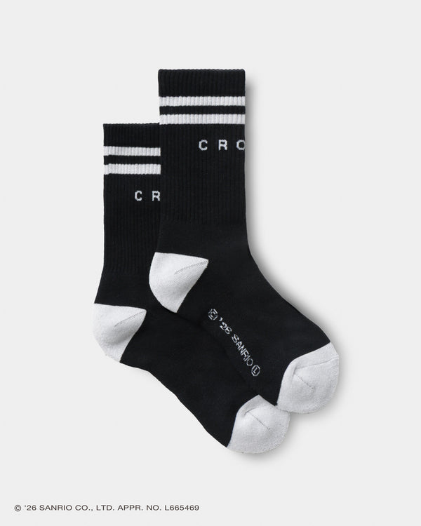 CRONOS×BAD BADTZ-MARU SOCKS 【BLACK】