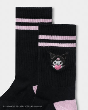 CRONOS × KUROMI SOCKS 【BLACK】