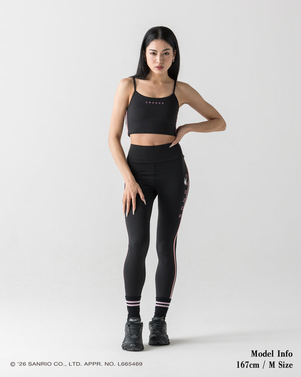 CRONOS × KUROMI BRA TOP【BLACK】