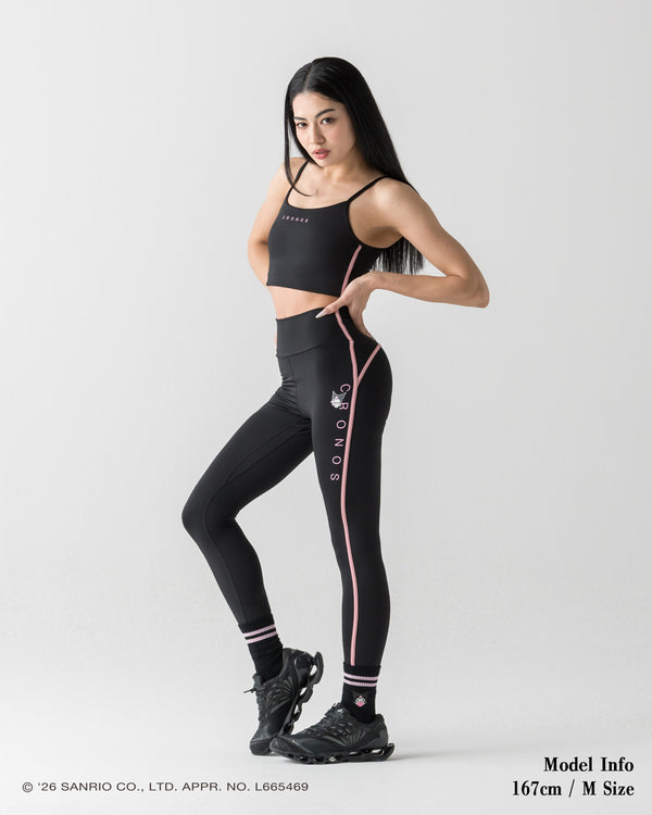 CRONOS ×KUROMI 緊身褲【黑色】