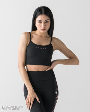 CRONOS × KUROMI BRA TOP【BLACK】