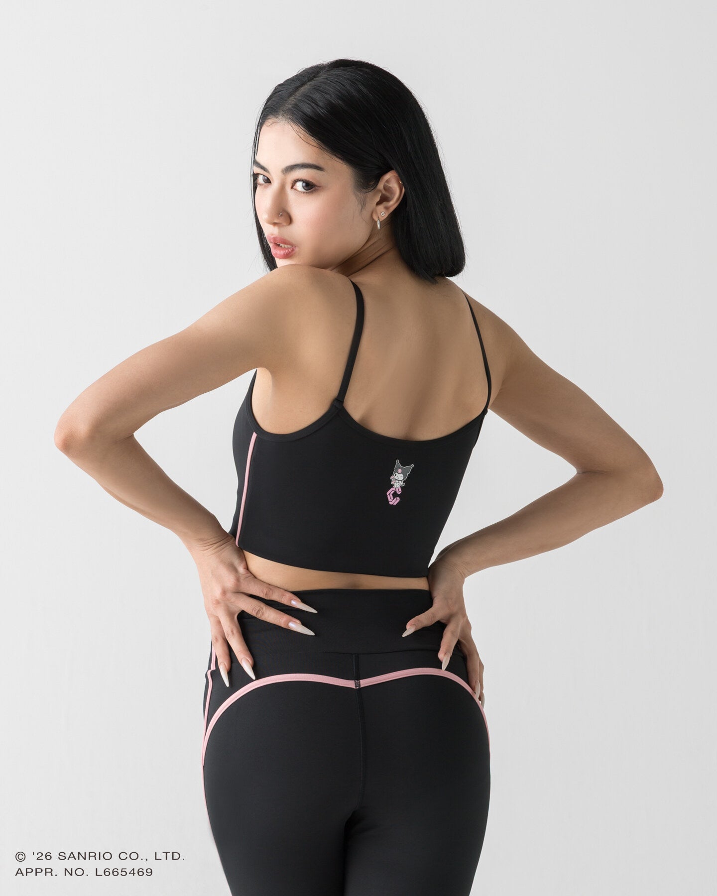 CRONOS ネイビーブラトップ CRONOS WOMEN STRETCH BRA【GRAY】