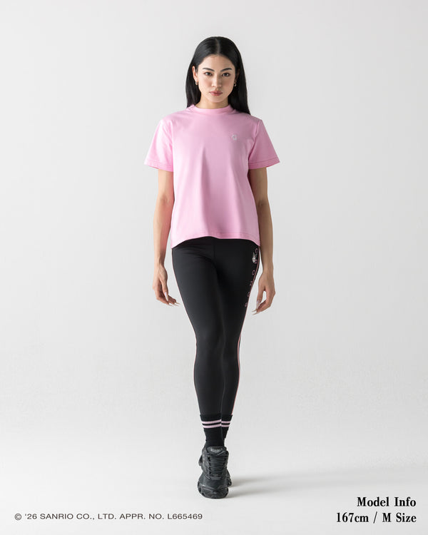 CRONOS×酷洛米基本款T恤【粉紅】