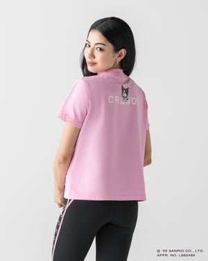 CRONOS×酷洛米基本款T恤【粉紅】