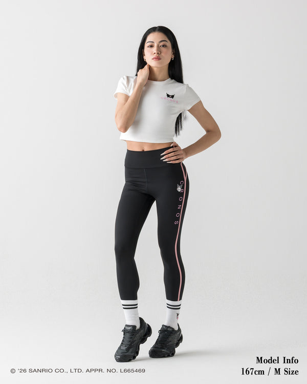 CRONOS x KUROMI LOGO TEE【WHITE】