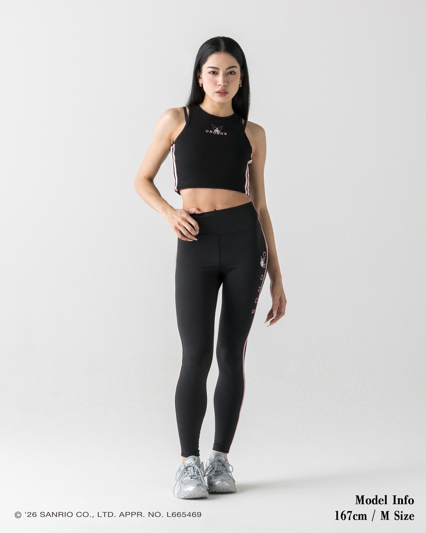 CRONOS×KUROMI TANK TOP 【BLACK】