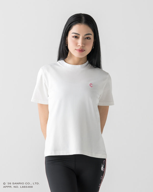 CRONOS×酷洛米基本款T恤【白色】