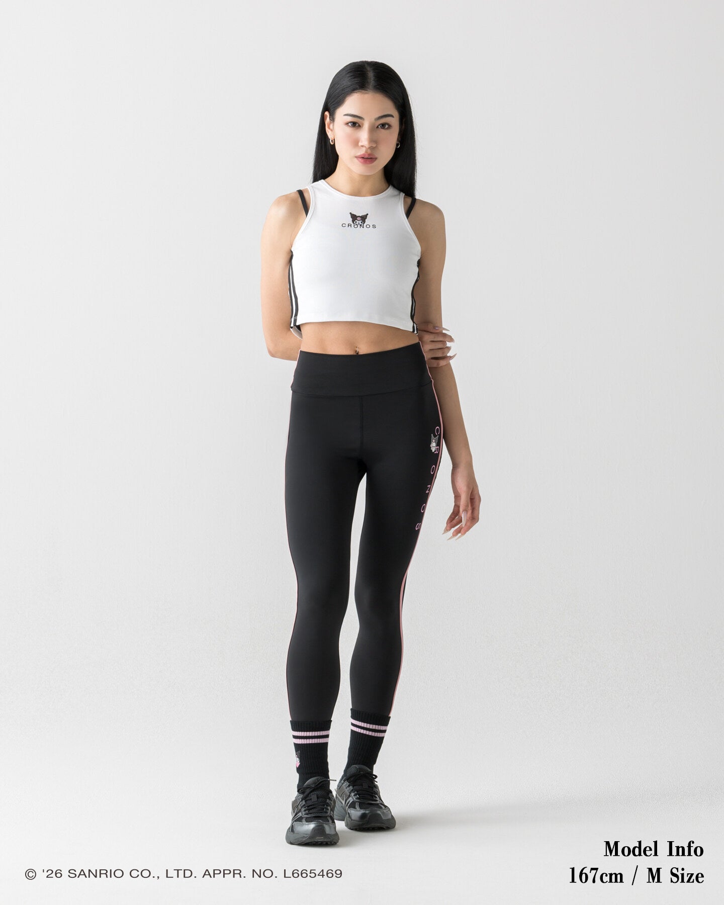 CRONOS×KUROMI TANK TOP 【WHITE】