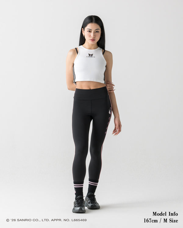 CRONOS ×KUROMI 緊身褲【黑色】