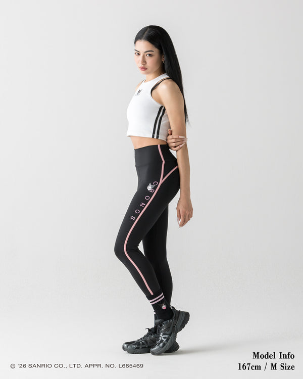 CRONOS ×KUROMI 緊身褲【黑色】