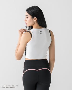 CRONOS×KUROMI TANK TOP 【WHITE】