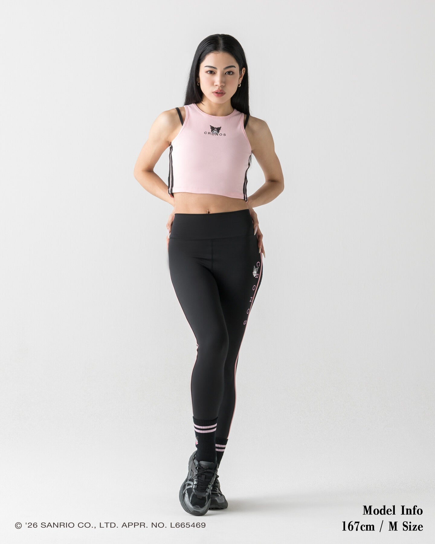 CRONOS×KUROMI TANK TOP 【PINK】