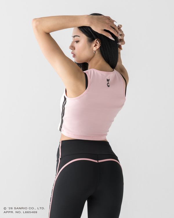 CRONOS×KUROMI 背心上衣 【粉紅色】