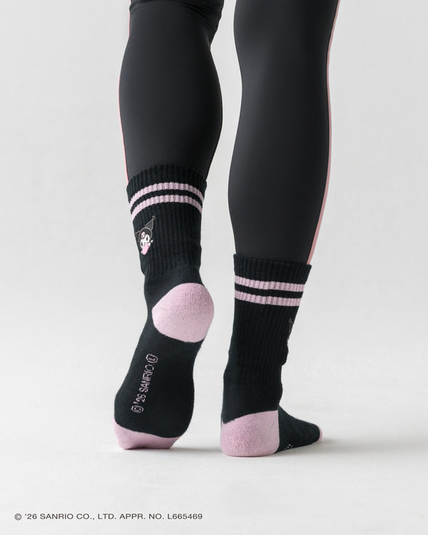 CRONOS × KUROMI SOCKS 【BLACK】