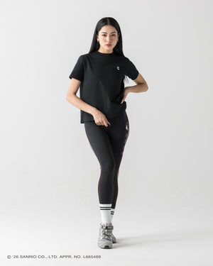 CRONOS×酷洛米基本款T恤【黑】