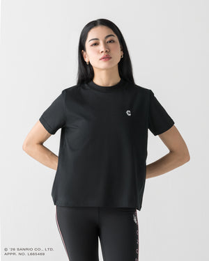 CRONOS×酷洛米基本款T恤【黑】