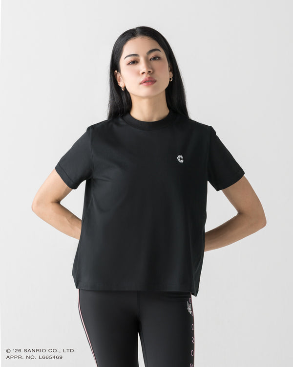 CRONOS×酷洛米基本款T恤【黑】