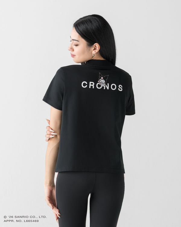 CRONOS×酷洛米基本款T恤【黑】