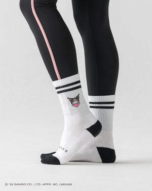 CRONOS × KUROMI SOCKS 【WHITE】
