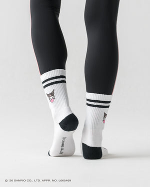 CRONOS × KUROMI SOCKS 【WHITE】
